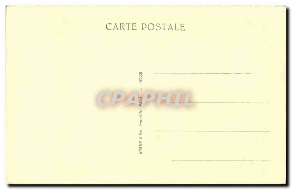 CPA Musee du Louvre Paris Gericault Officier de chasseurs a cheval Chargeant (uniforme militaria) — Verso