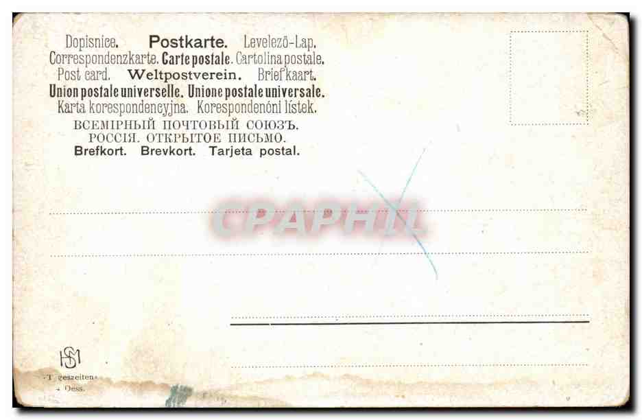 CPA Paysage — Rückseite