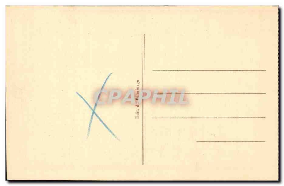 CPA 1er reliquaire de Begon dit Falot de St Vincent Bras reliquaire de St Georges en argent Tresor de Conques — Verso