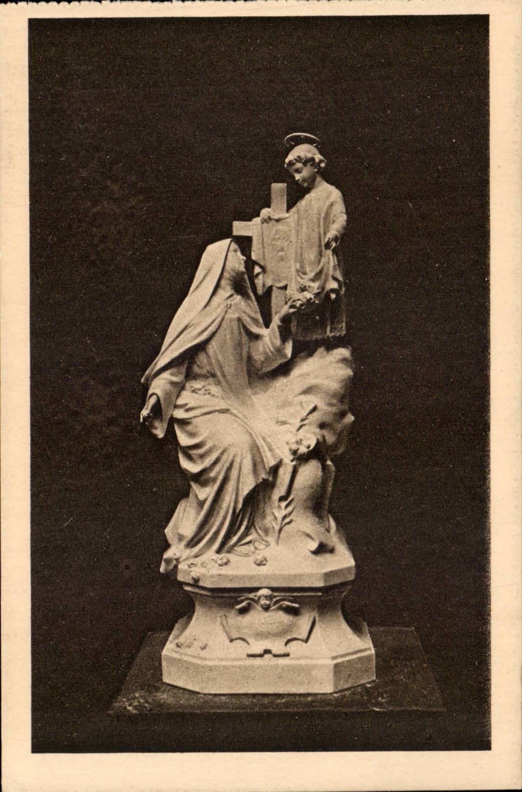 Statue de Sainte Thérèse de l'Enfant-Jésus aux Buissonnets — CPAPHIL
