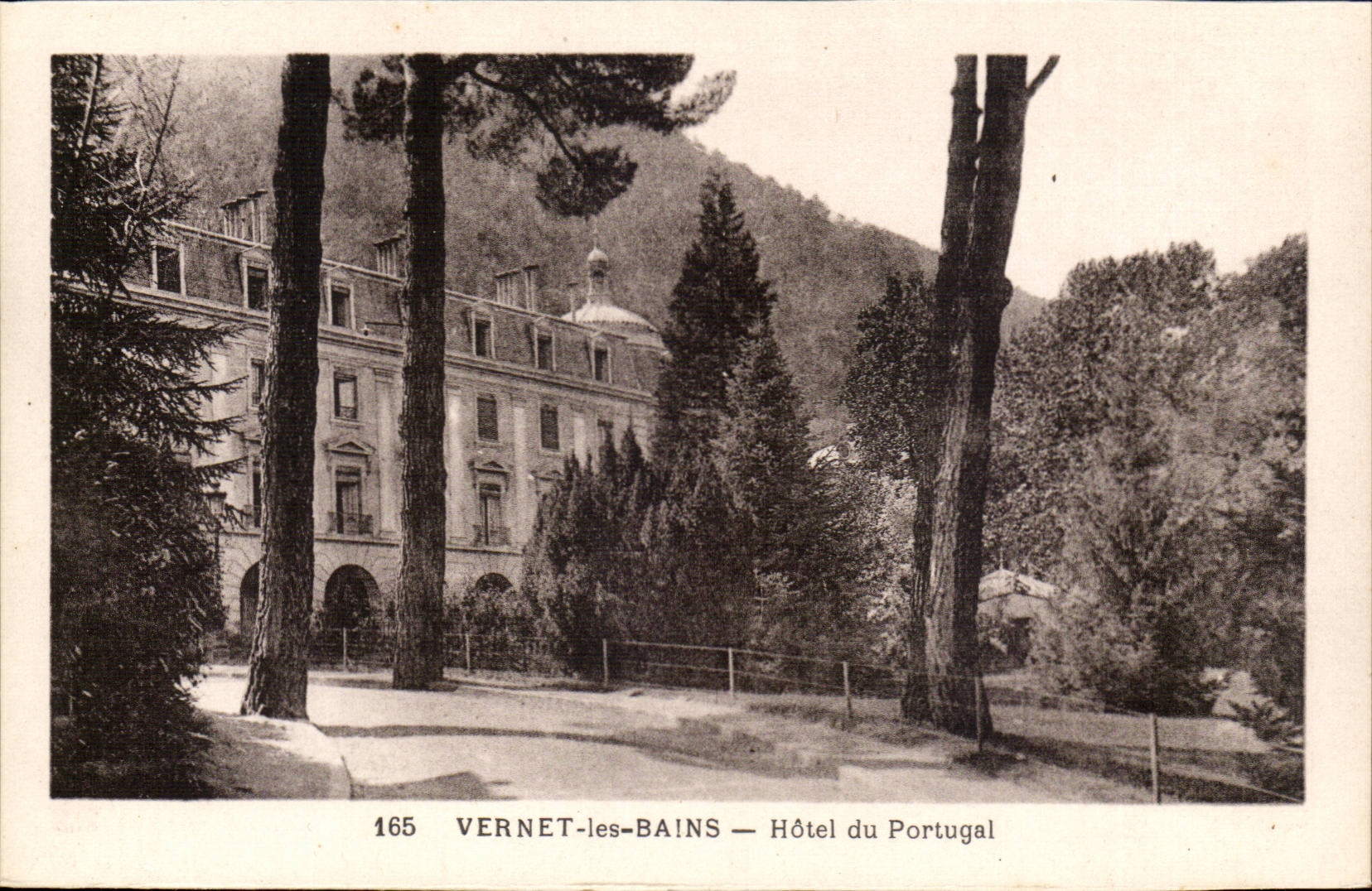 Vernet les Bains CPA Hotel du Portugal