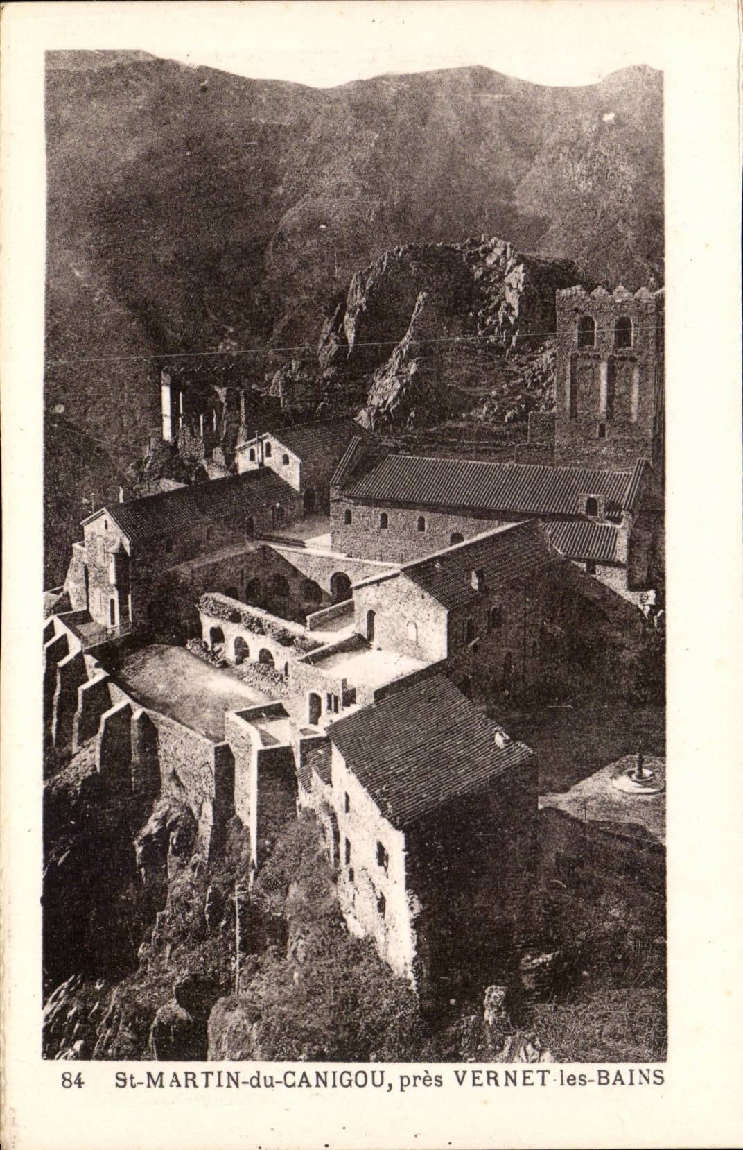 Saint Martin du Canigou pres Vernet les Bains CPA