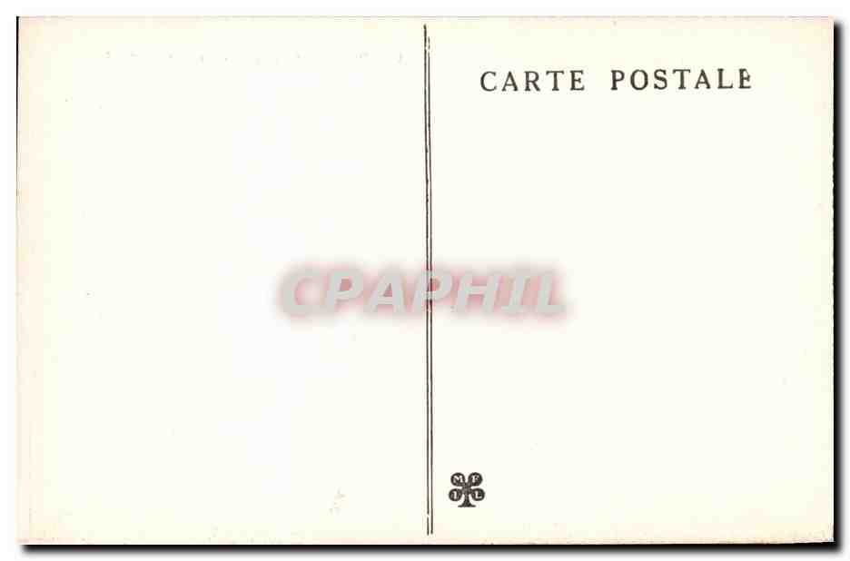 Mont Louis CPA Les remparts et la chaine des Pyrenees — Rückseite