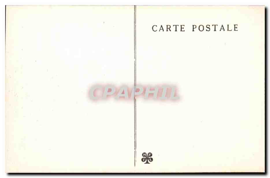 Font Romeu CPA le grand hotel — Rückseite