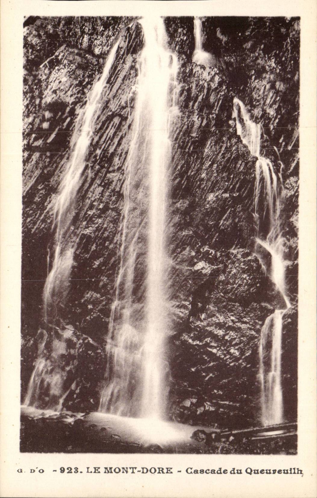 LE MONT-DORÉ - Cascade du Queureuilh — G. D'O - n° 923