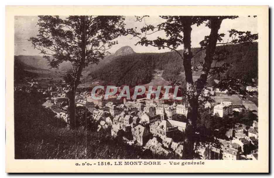 CPA Auvergne Le Mont Dore Vue generale