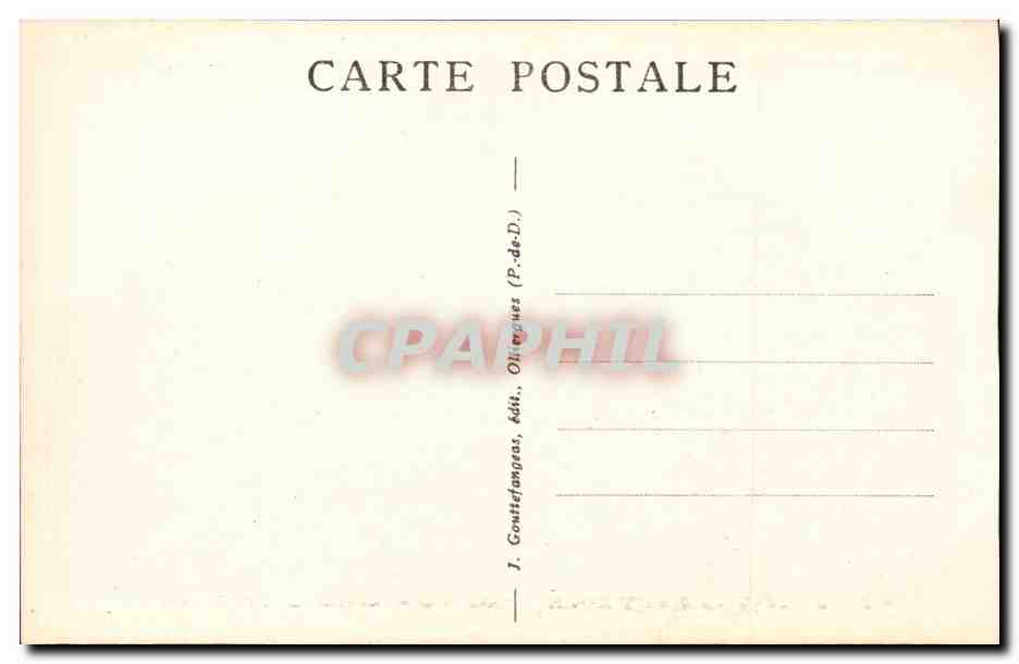 Le Mont-Dore - Place Michel-Bertrand - Les Thermes — G. D'O. - n° 1423 — Reverso