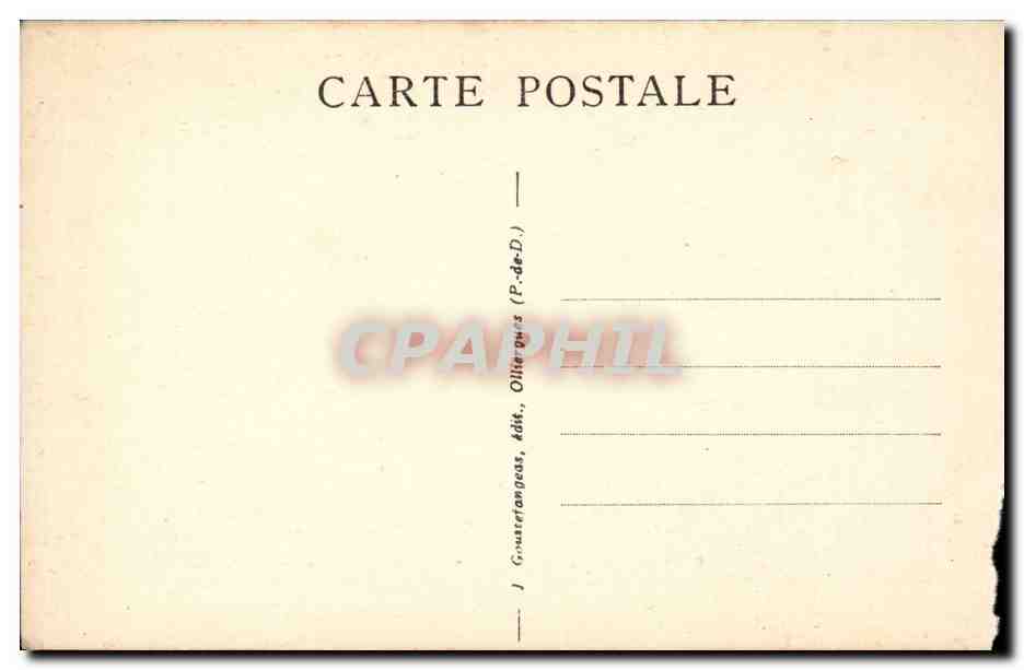 Le Mont-Dore — Vue générale — G. D'O. n°1419 — Reverso