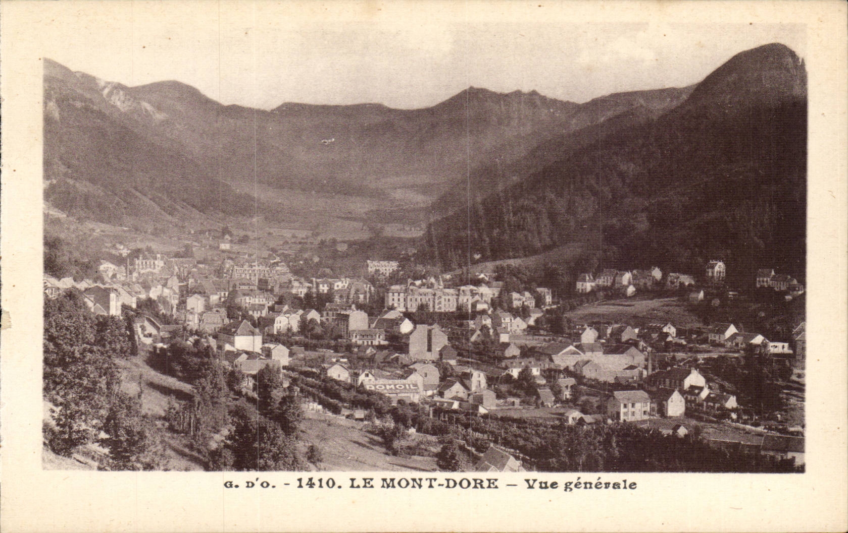 CPA Auvergne Mont Dore Vue generale