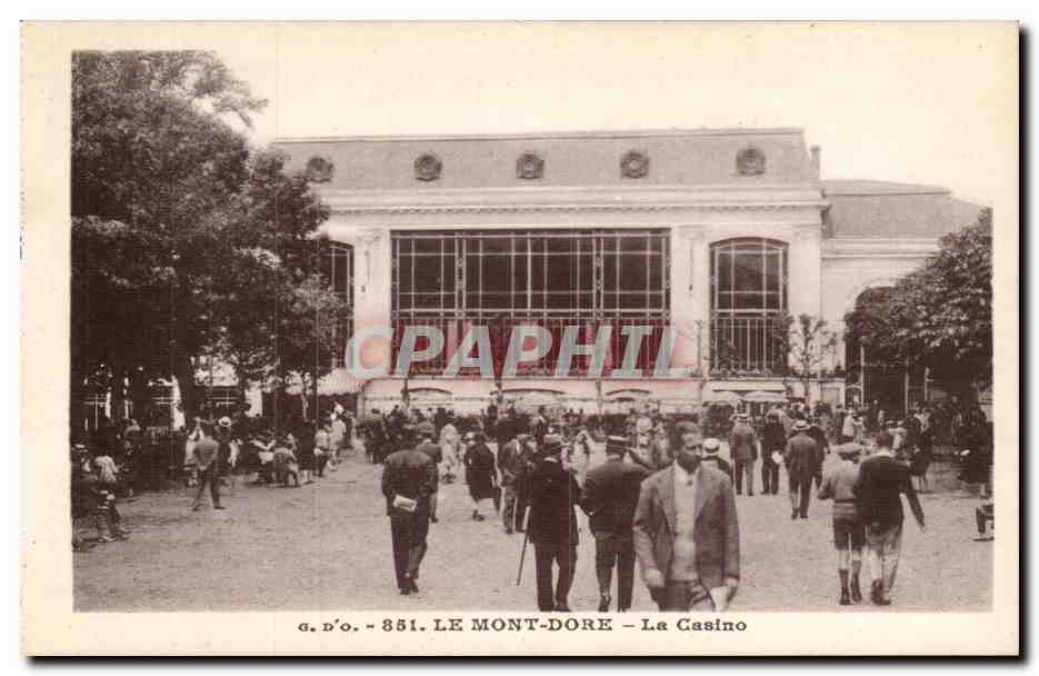 CPA Auvergne Le Mont Dore Le casino