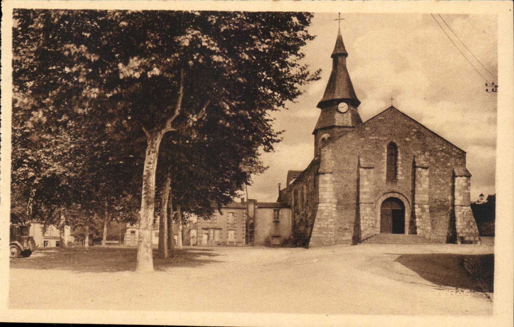 Néris-les-Bains — Église gallo-romaine (Monument historique) — Édit. Mlle Valentine, Paris