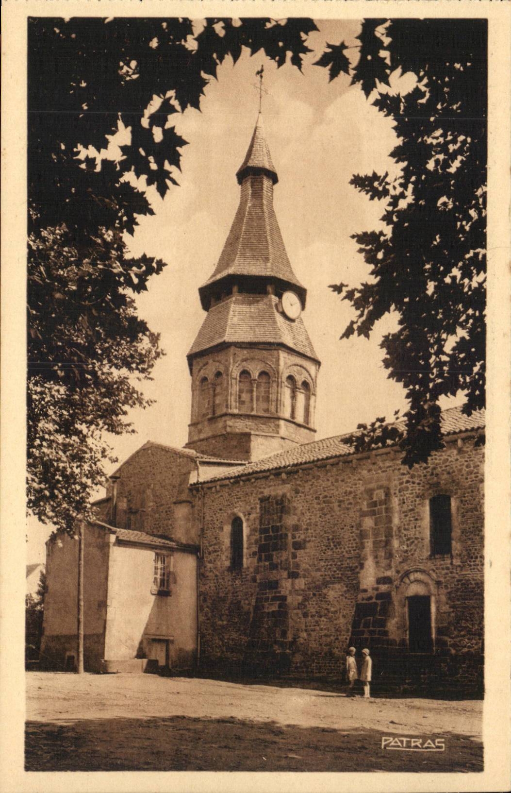 Neris les Bains - Eglise gallo romaine - Le Clocher - CPA 