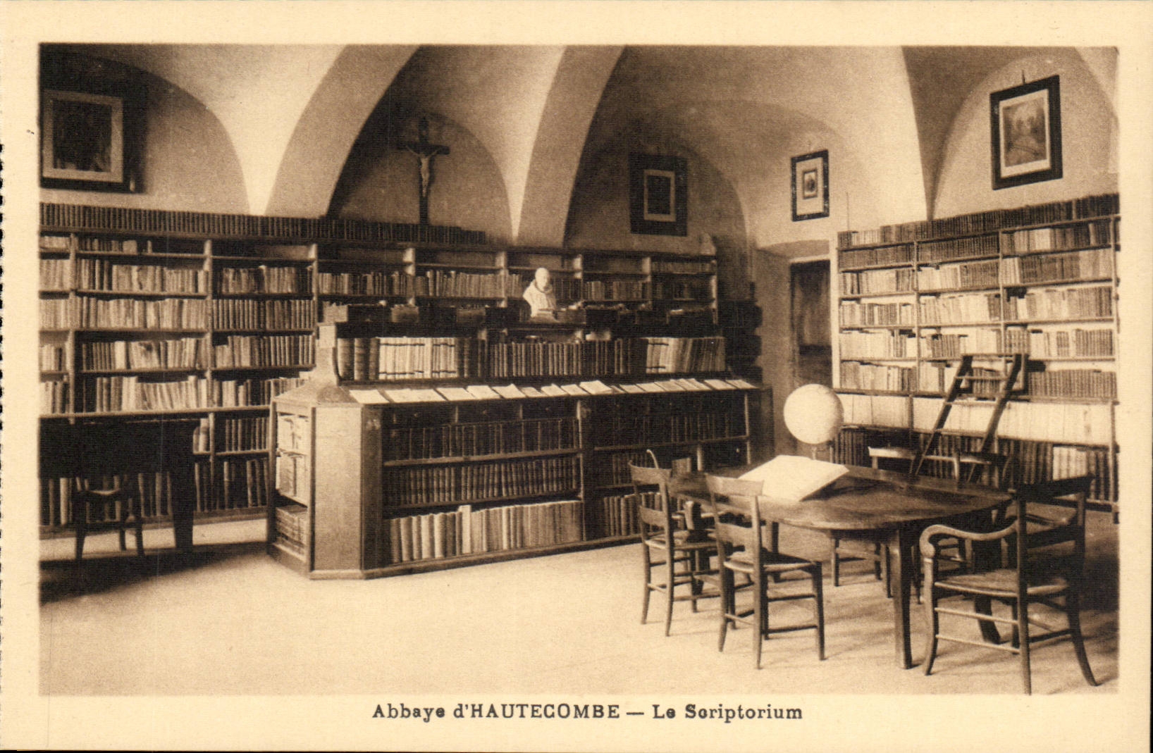 Aix les Bains - Abbaye d'Hautecombe - Le Scriptorium - CPA Library Bibliotheque