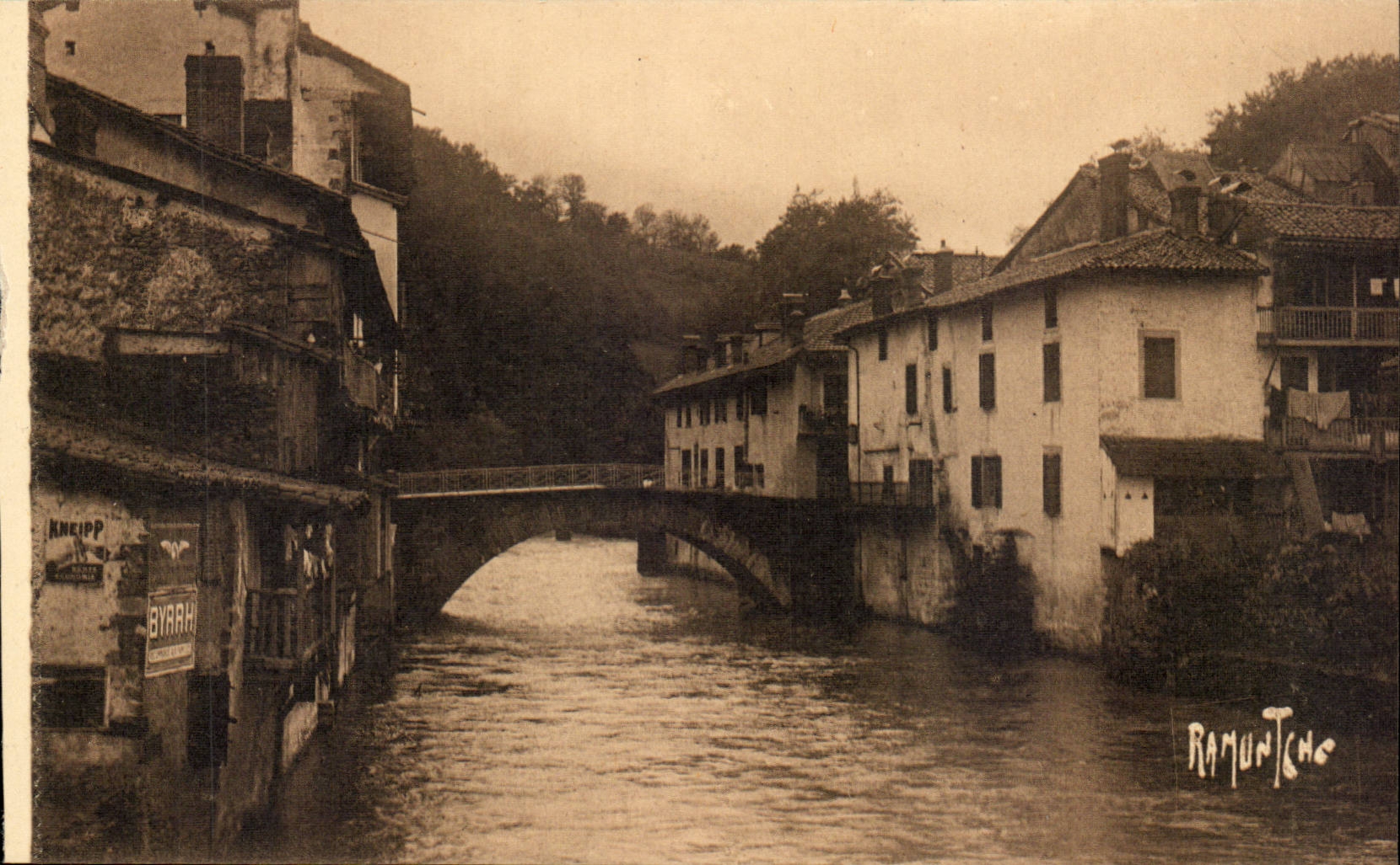 Saint Jean Pied de Port - La Nive - CPA 