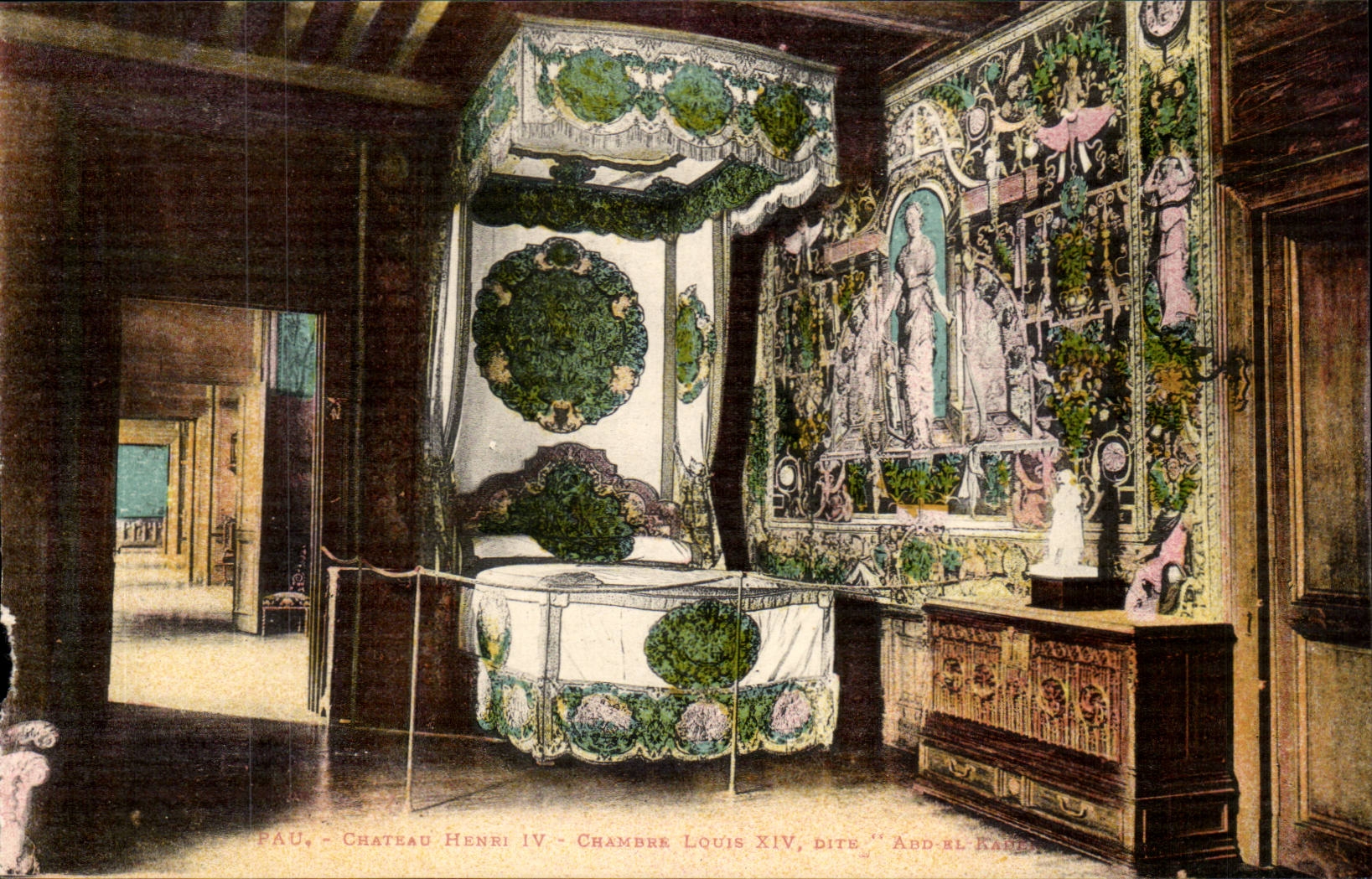 Pau - Chambre Henri IV - Chambre Louis XIV CPA 