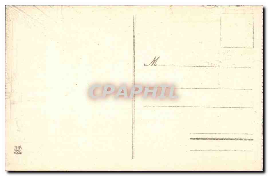 Pau - Chateau Henri IV - Salon de Famille CPA  — Rückseite