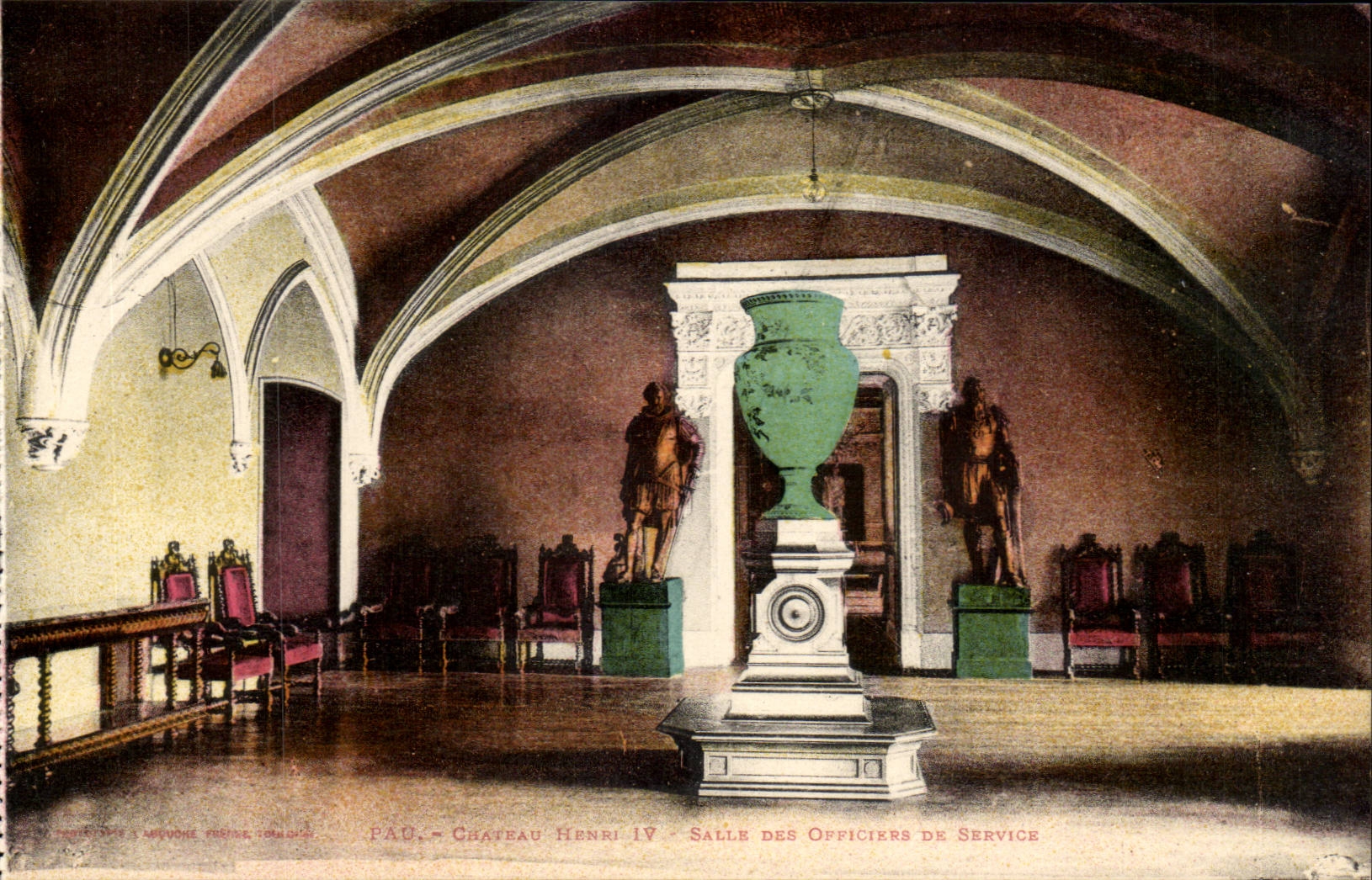 Pau - Château Henri IV - Salle des Officiers de Service