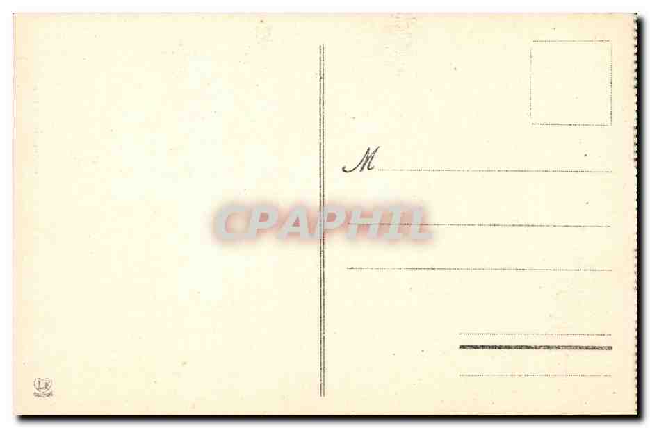 Pau - Chateau Henri IV - La Chapelle CPA  — Verso