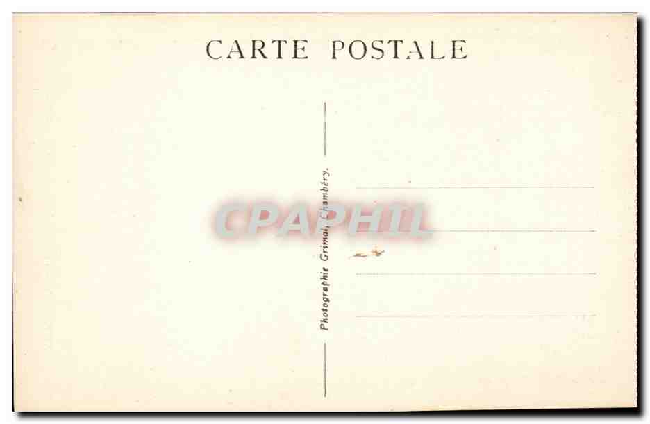 Saint Cassin - Le Petit Lac et le Jet d'Eau - CPA  — Rückseite