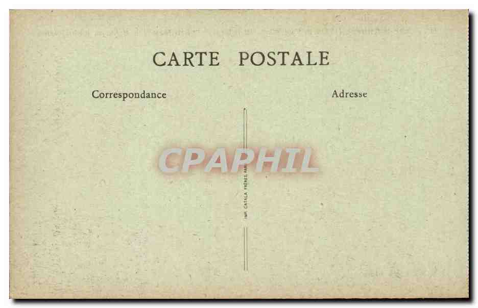Lac d'Annecy — Talloires et la Montagne d'Entrevernes — La Savoie — Éditeur : Imp. Catala Pérelman — Rückseite