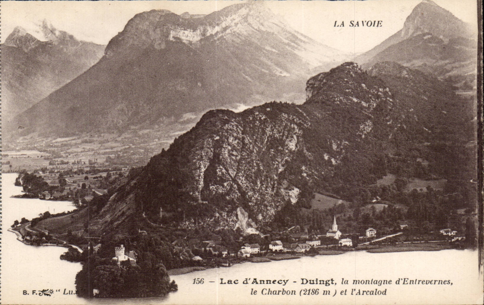 Annecy - Duignt - La Montagne Entrevernes Le Charbon - CPA 