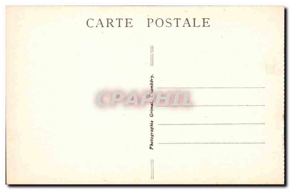 Route de St Laurent du Pont et la Grande Chartreuse - Le Guiers - CPA  — Verso