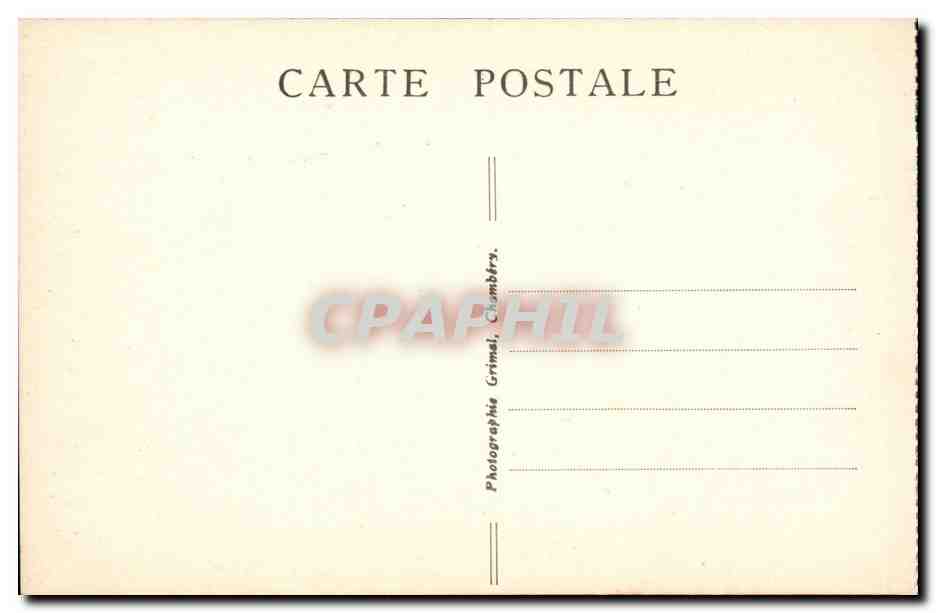 Route de St Laurent du Pont a la Grande Chartreuse - Le Guiers - CPA  — Rückseite