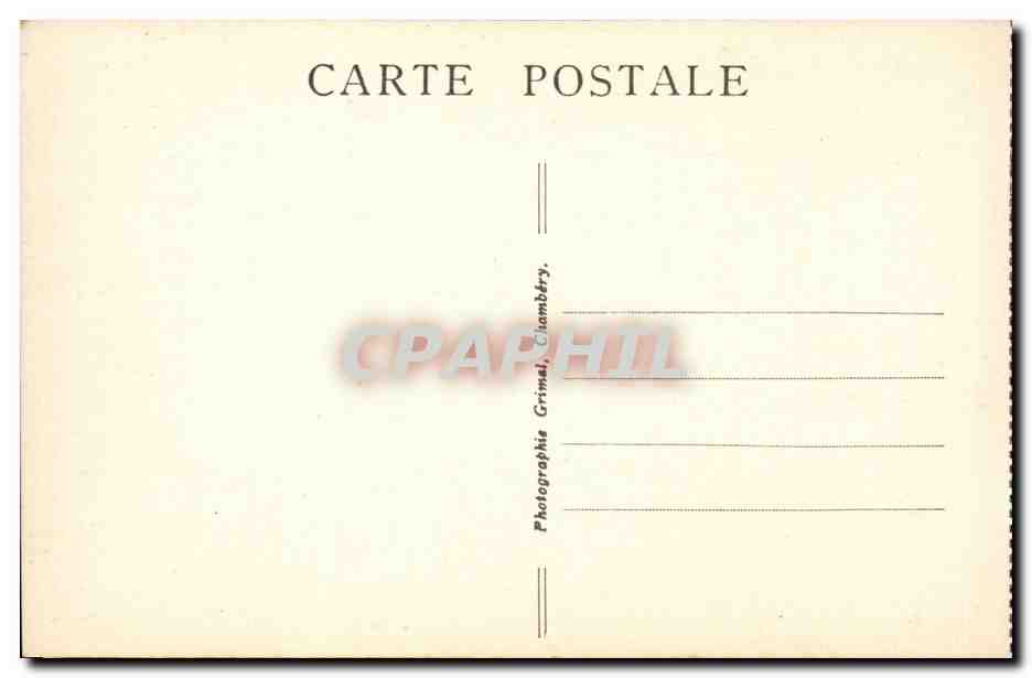Route de St Laurent du Pont a la Grande Chartreuse - Le Guiers - Le Vieux Pont - CPA  — Rückseite