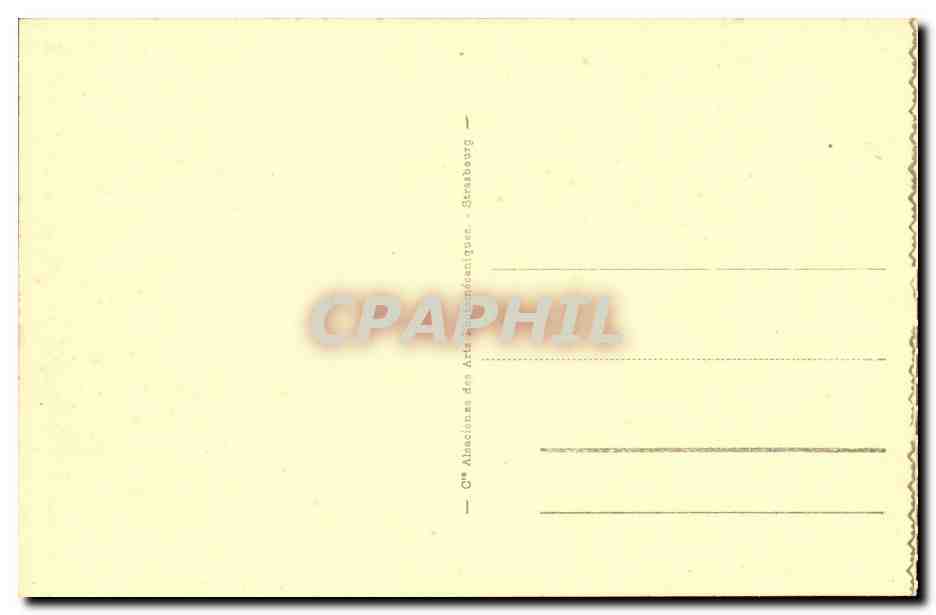 Lourdes - Le Calvaire - III Station - Jesus tombe pour la premiere fois - CPA  — Verso