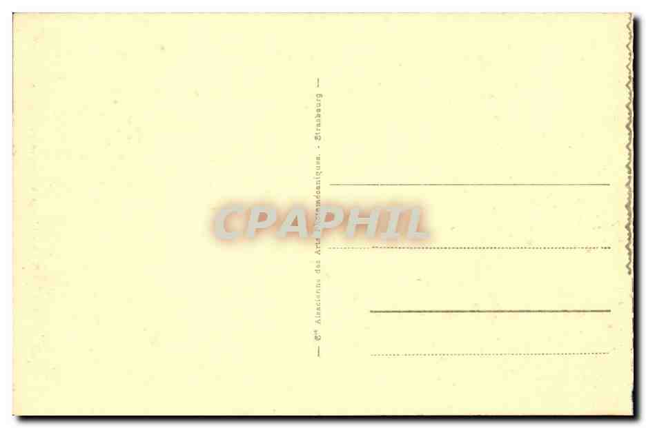 Lourdes - L'Ange a L'Entree - du Calvaire - CPA  — Verso