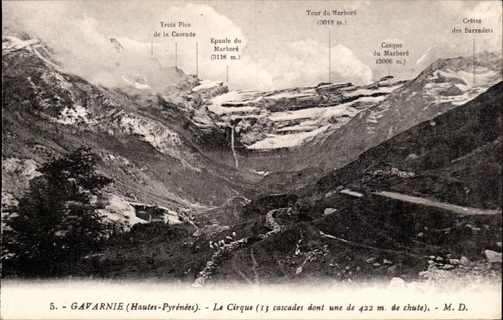 Gavarnie - Le Cique - CPA 