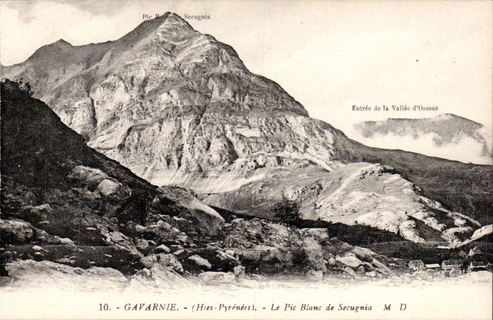 Gavarnie - Le Pic Blanc - CPA 