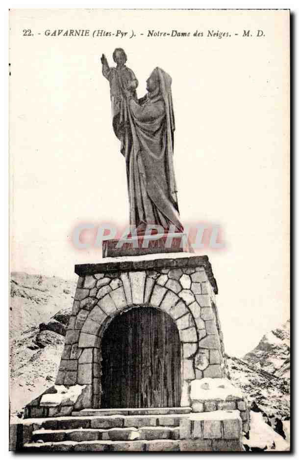 Gavarnie - Notre Dame des Neiges - CPA 