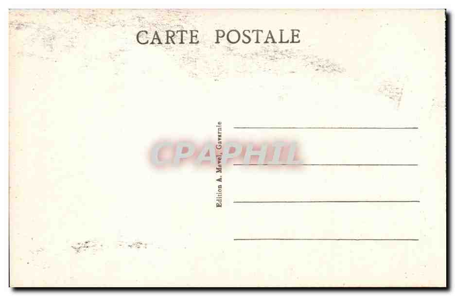 Gavarnie - Notre Dame des Neiges - CPA  — Verso