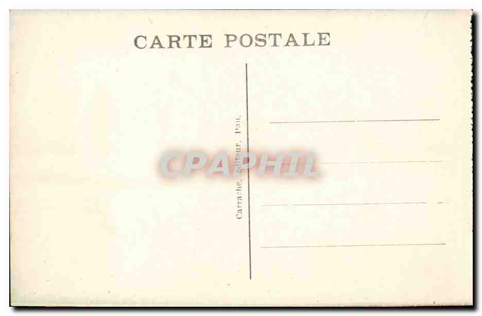 Pau — La Fontaine de la rue Porteneuve — Œuvre de M. Gabard, don de M. Latapie — Rückseite