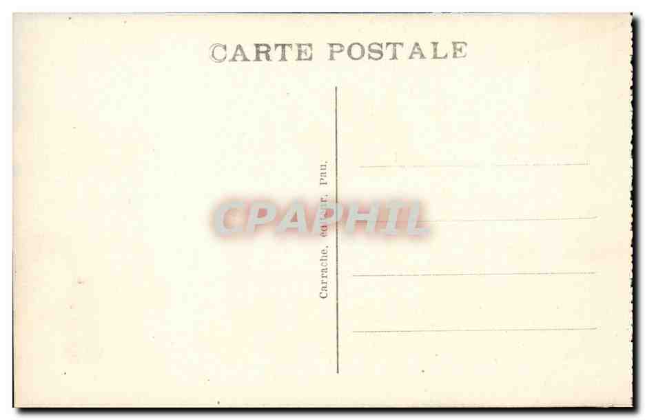 Pau - Place Royale et la Chaine des Pyrenees - CPA  — Back