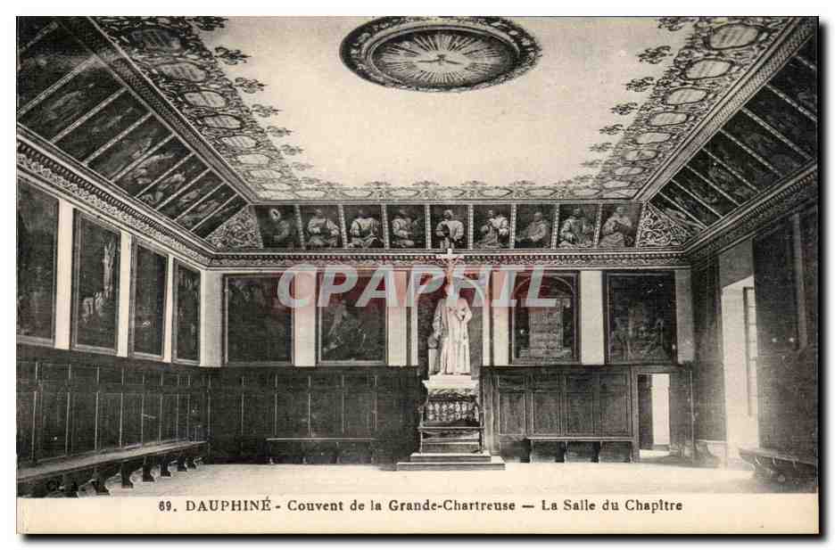 Dauphiné — Convent of the Grande-Chartreuse — The Chapter Hall