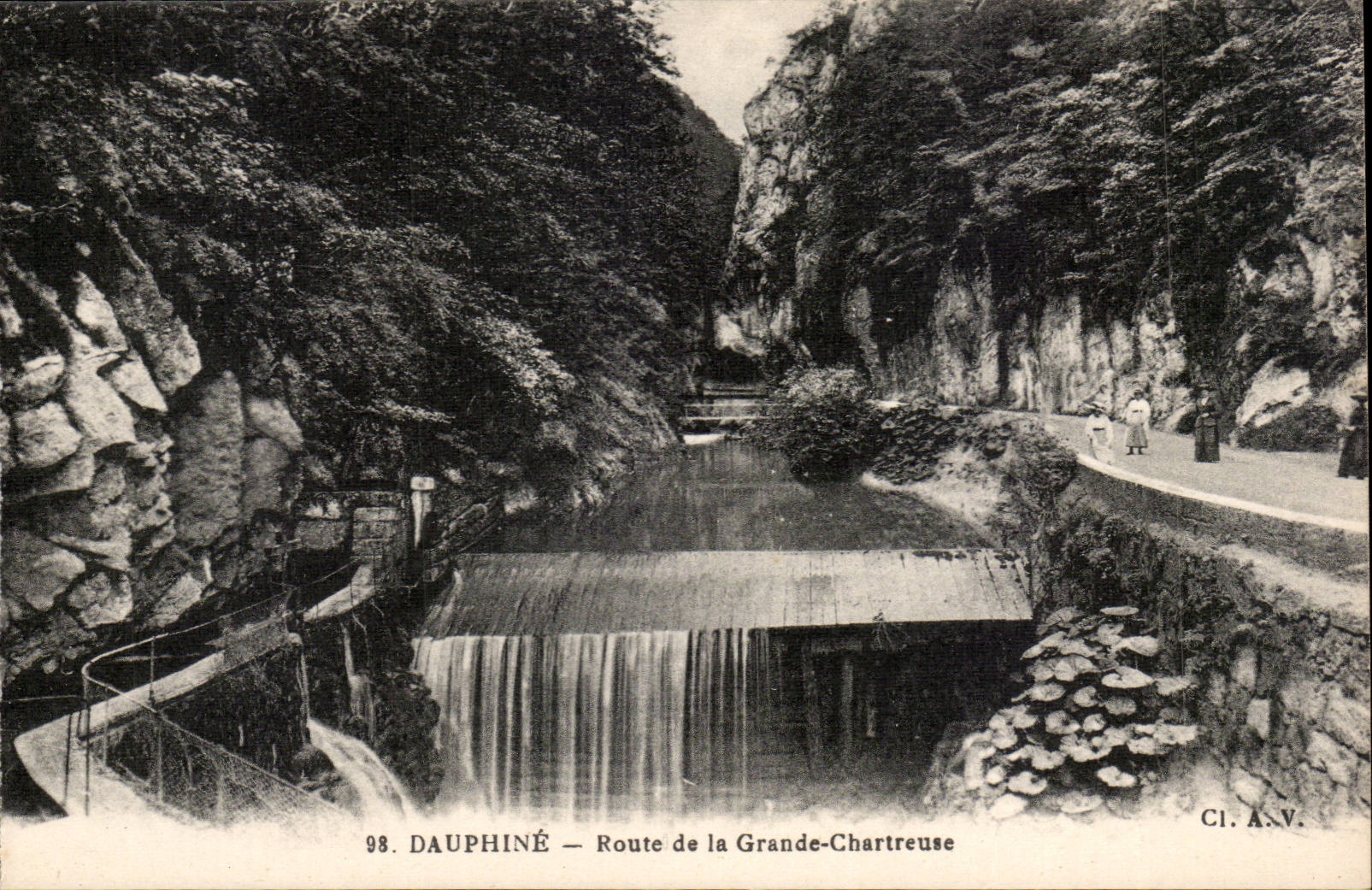 Route de la Grande-Chartreuse — Dauphiné — CI. A.V. n°98