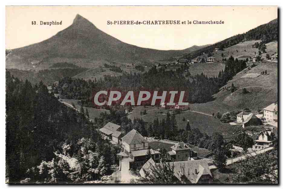 Dauphine - St Pierre de Chartreuse et le Chamechaude - CPA 