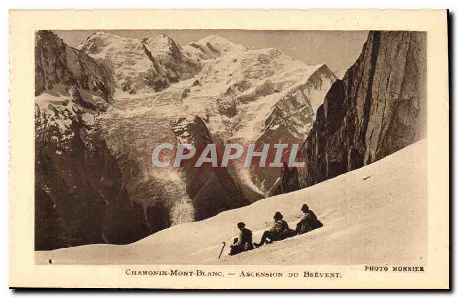 CPA Chamonix Mont Blanc Ascension du Mont Blanc