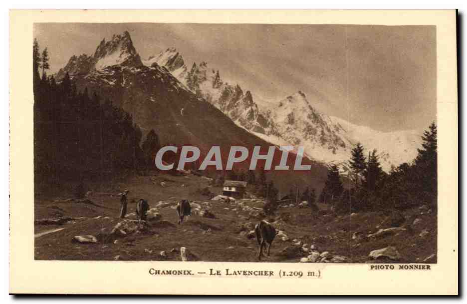 CPA Chamonix Le Lavencher