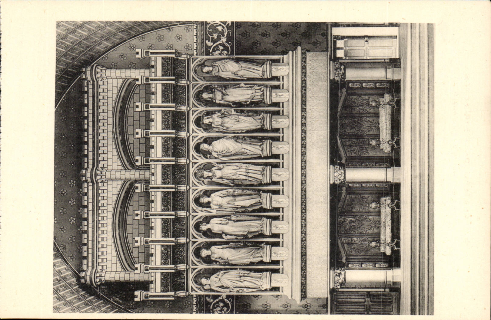 Château de Pierrefonds — Salle des Preuses — Édition des Monuments Historiques