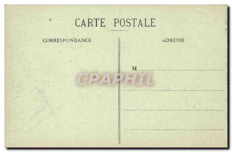 Montdidier CPA La Caisse d'Epargne et l'egluse du St Sepulcre — Back