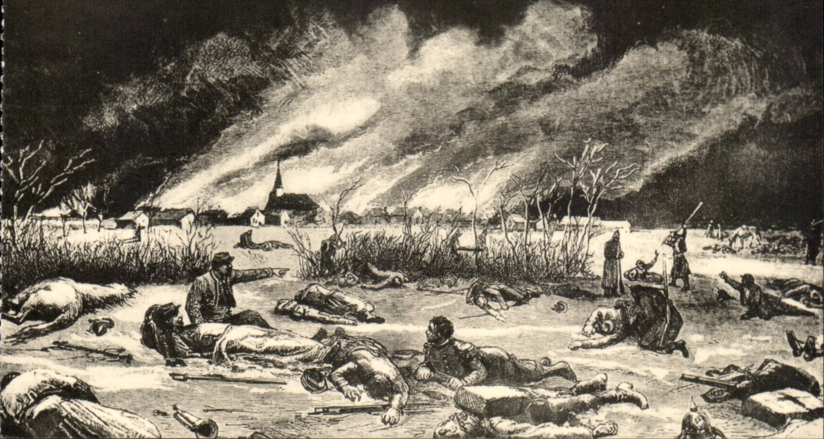 Loigny-la-Bataille — Nuit du 2 décembre 1870 — Éditions E.&L. Paris