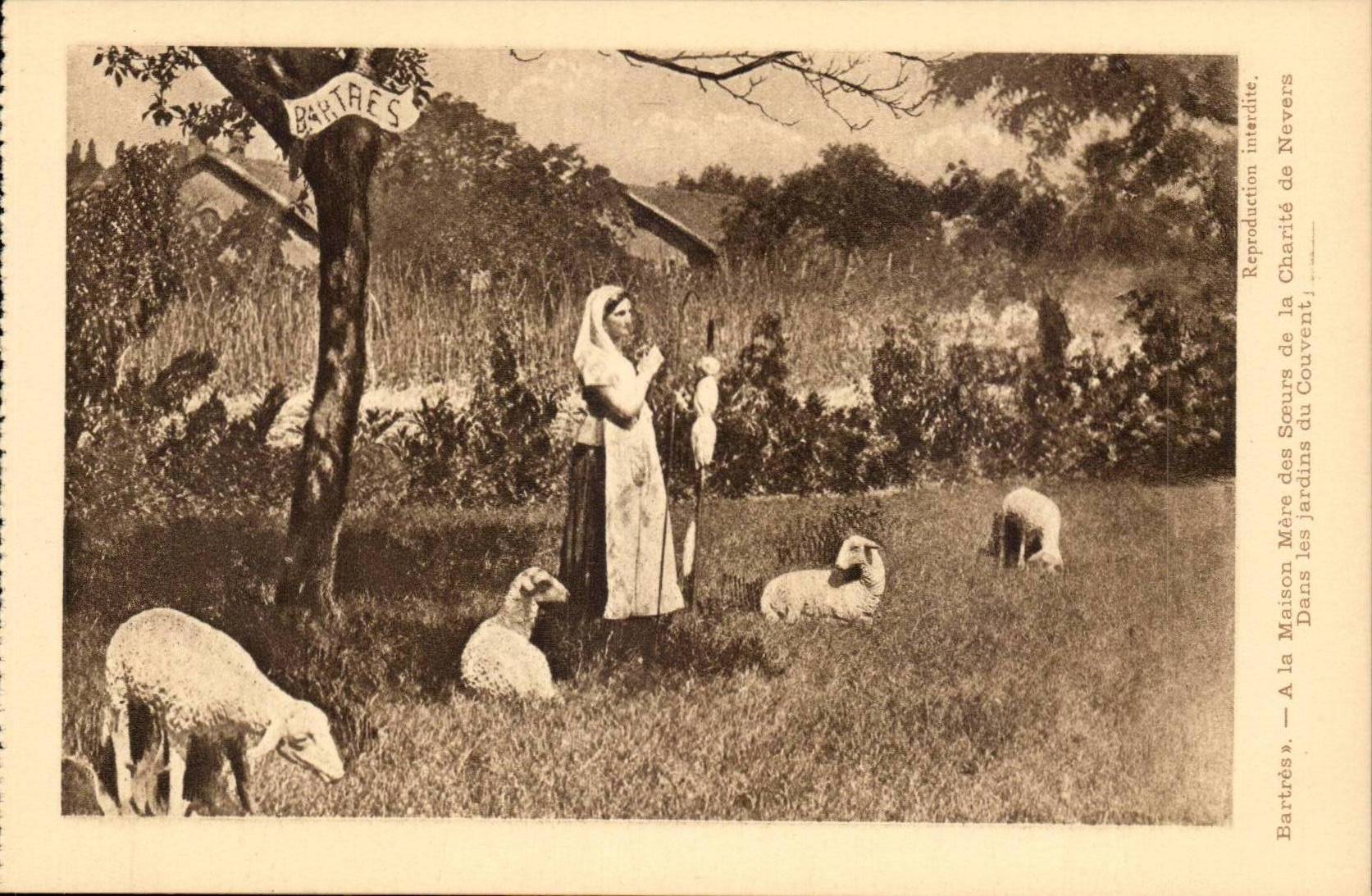 Bartrès — La Mère Mère des Sœurs de la Charité du Couvent — Éditeur : Audard, Paris