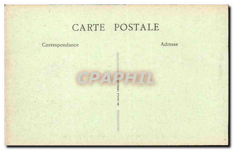 Aix les Bains - Entree des Jardins du Grand Cercle - CPA  — Verso