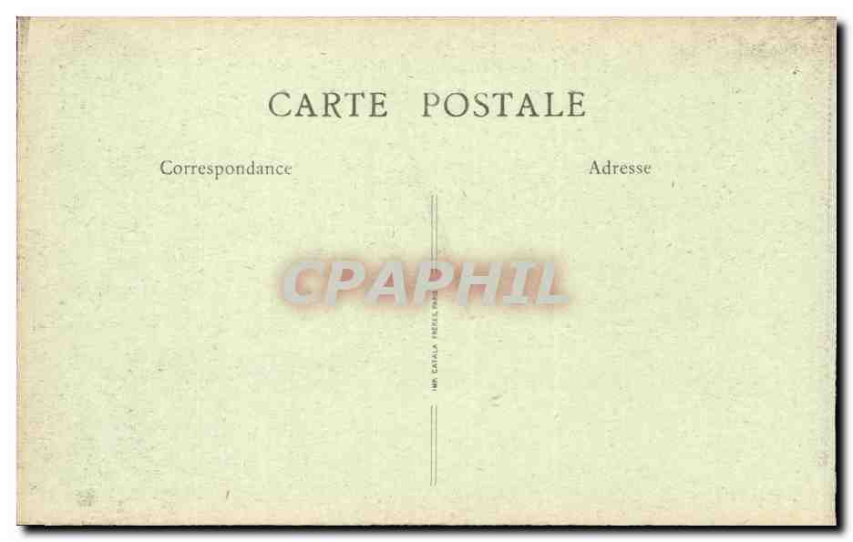 Aix les Bains - Les Jardins du Grand Cercle - CPA  — Verso