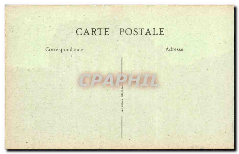 Aix les Bains - Vue Generale et Hotel Mirabeau - CPA  — Rückseite