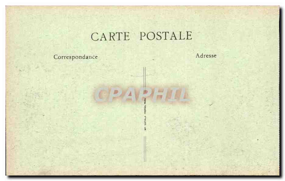Aix les Bains - Chateau de la Roche du Roi et Mont Revard - CPA  — Rückseite