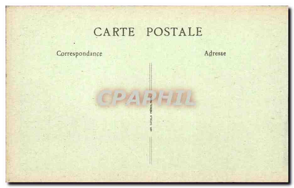 Aix les Bains - Place Carnot - CPA  — Rückseite